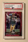 AARON RODGERS, 2015 Topps Chrome #2, Pink Refractor 298/399, PSA 10 GEM MINT
