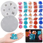 Dice Fillet Shape Resin Mold 7Pcs Dice Set Epoxy Jewelry Making Silicone Mould