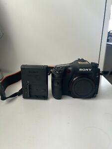 Sony Alpha A77 24.3MP Digital SLR Camera Body SLT-A77V #673 Mint condition