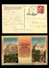 New ListingMayfairstamps US 1957 Elroy and Rapo Cy RPO to Chicago IL Mt Rushmore Postcard a