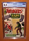 Avengers #8 CGC 8.5 RARE White Pages! 1964 1st KANG! INSURED 14pix SUPER packing