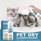 Waterless Cat Bath No-Rinse Foam pet Grooming Supplies Bathless Cleaning V5T3