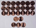2017 - 2024 29 Coin Lincoln Cent PDS+SW Set wPD, Proof S Rev Pr, Enh + 3 W Cents