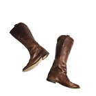Frye Knee High Saddle Brown Boots Women’s 8.5 Riding Western Real Leather