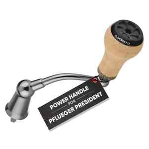 Gomexus Cork Aluminum Handle for Pflueger President 25 30 Spinning Reel