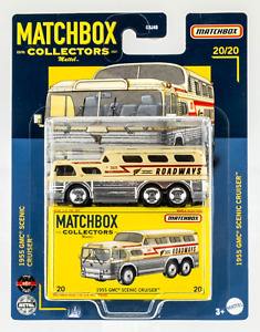 2021 Matchbox Collectors #20 1955 GMC® Scenic Cruiser™ BEIGE | CHROME | FSC