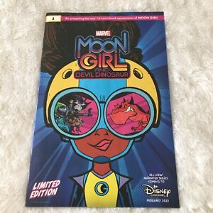 Moon Girl and Devil Dinosaur #1 RePrint- NYCC Limited Edition! Disney+ Series!