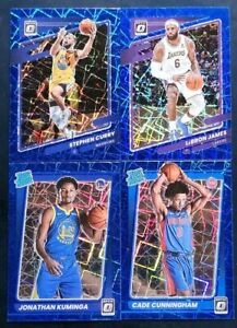 2021-22 Donruss Optic Basketball BLUE VELOCITY PRIZMS You Pick the Card
