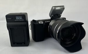New ListingSony Alpha NEX-5 14.2 MP Digital Mirrorless Camera With SEL 1855 Lens