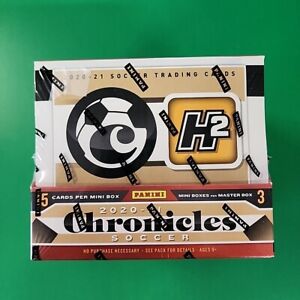 2020/21 Panini Chronicles Soccer H2 Hobby Hybrid Europe Box Factory Sealed