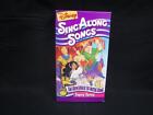 VHS Rare Disney's Sing Along Songs Hunchback of Notre Dame Topsy Turvy Video
