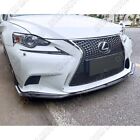 For 2014-2016 Lexus IS250 IS350 F-Sport Real Carbon Front Bumper Body Kit Lip (For: 2014 Lexus IS350)