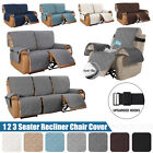 1 2 3 Seater Stretch Recliner Chair Covers Couch Cover Sofa Armchair Slipcover