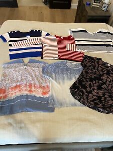 Lot Of 6 CABi Sweaters And Tops Size Medium