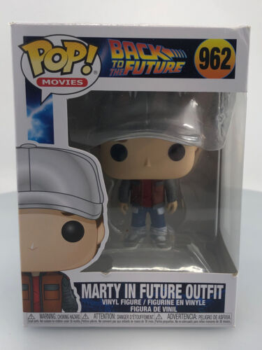 Funko POP! Movies Back to the Future Marty in Future Outfit #962 DAMAGED