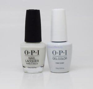OPI Duo Gel Polish + Matching Nail Lacquer - H22 Funny Bunny