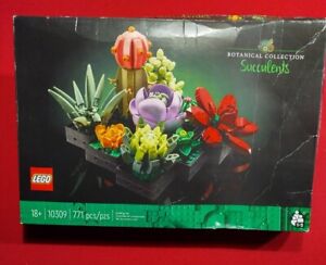 LEGO - Botanical Collection Succulents 10309 Plant Decor Building Kit New Nice