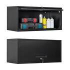 Metal Garage Tool Wall Cabinet,Wall Mounted Metal Storage Cabinet for Kitchen
