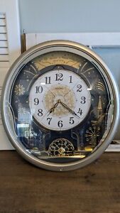 *Rare* Seiko Starry Night Melodies In Motion Special Edition Wall Clock
