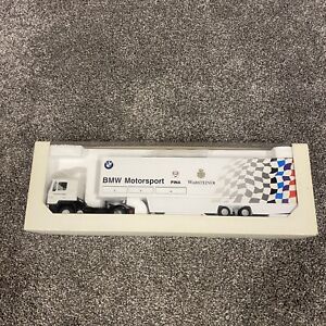 Louis Surber 1/43 Scale 80 42 9 420 302 - MAN Transporter Truck - BMW Motorsport