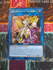 Yu-Gi-Oh! TCG Accesscode Talker BLCR-EN093 Secret Rare 1st Edition Near Mint