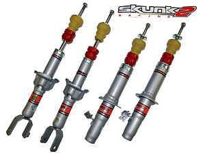 Skunk2 Sport Shocks (Front & Rear Set) 96-00 Honda Civic EK (For: 2000 Honda Civic EX Coupe 2-Door 1.6L)