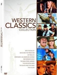 New Westerns Film Collection [9 Movie Pack]: Bite the Bullet, Geronimo & 7 More