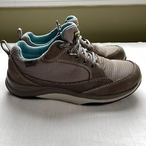 LL Bean TEK 2.5 Waterproof Hiking Trail Shoes ,Women‘s Brown/Blue 7.5M