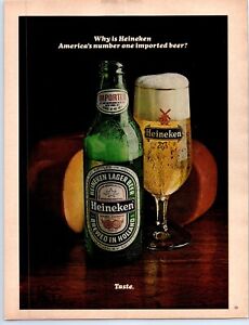 Heineken AMERICA'S NUMBER ONE IMPORTED BEER 1981 Print Ad 8