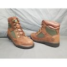 Timberland Boys Field Boot 6 Inch Waterproof Brown Green Size 6 NEW NO BOX!