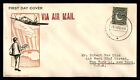 Mayfairstamps Pakistan 1948 Fidelity General Utility airmail First Day Cover aaj