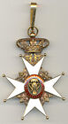 Sweden Order of Vasa Commander Cross Gold and Enamel