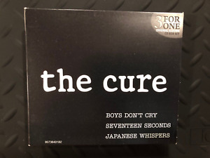 THE CURE  3 FOR ONE  BOYS DONT CRY- SEVENTEEN SECONDS-JAPANESE WHISPERS CD SET