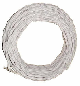 SALE! White Twisted Wire for Electric Dog Fences - 14 Gauge - 50 Feet
