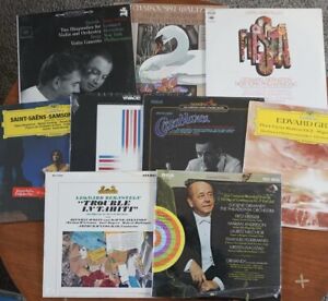 New ListingLot Of 9 SEALED Vintage Vinyl Records - Classical - Grammophon