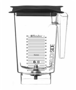 Blendtec Commercial WildSide Blender Jar | 3 Qt. with Soft Lid