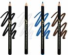 Khasana Eyeliner Pencil Set of 4. Smooth Creamy Glide, Long-Wearing, Waterproof