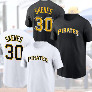 HOT NEW - Paul Skenes #30 Pittsburgh Pirates 2024 Player Name & Number T-Shirt