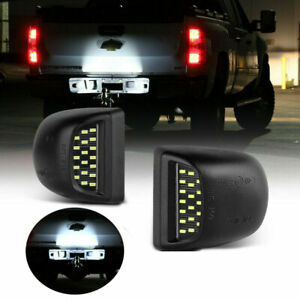 LED License Plate Tag Light Lamp For Chevy Silverado 1500 2500 3500 1999-2013 (For: 2000 Chevrolet Silverado 1500)