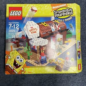 LEGO SpongeBob 3825 Krusty Krab 100% Complete W/Box & Instructions