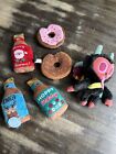 Bark Fringe Dog Toys Lot Of 6 smaller Dogs Never Used Target Chewy All Squeky