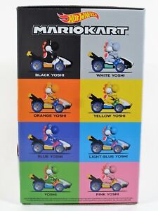 Hot Wheels Mario Kart YOSHI MYSTERY EGGS Choose Color / Set of 8 / Case of 24