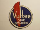 WW 2 USAAF Aircraft Manufacturer Vultee Dive Bomber Patch twill