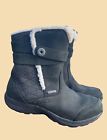 Oboz Dry Waterproof Black Hiking Boots Thinsulate Insulation 37.5 EU Like New