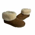 UGG Women's 1106757 Brown Classic Fluff Boots Size 7