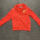 Ferrari Track zip jacket Puma racing red scuderia Small