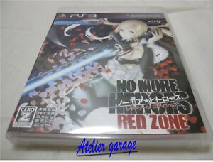 USED SONY PlayStation 3 PS3 No More Heroes Red Zone Edition Japanese Version