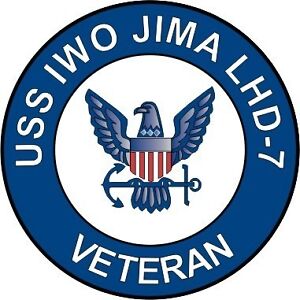 USS Iwo Jima LHD-7 Veteran 5.5