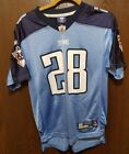 Reebok Blue Chris Johnson Tennessee Titans #28 Football Jersey Youth Large 14-16