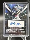 2023 Obsidian Natrone Means /199 Auto Lightning Strike Chargers #LSS-NME